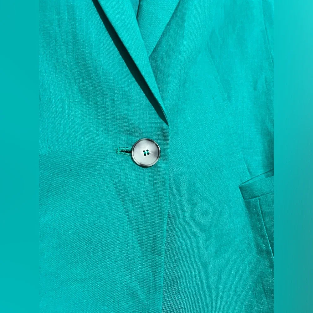 Marina Rinaldi Linen Blazer